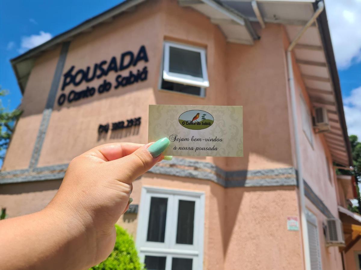 Pousada O Canto Do Sabia Canela Esterno foto
